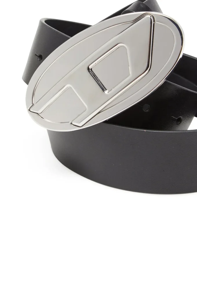 b-1dr 2.0 Cintura in pelle da 4 cm con placca ovale D