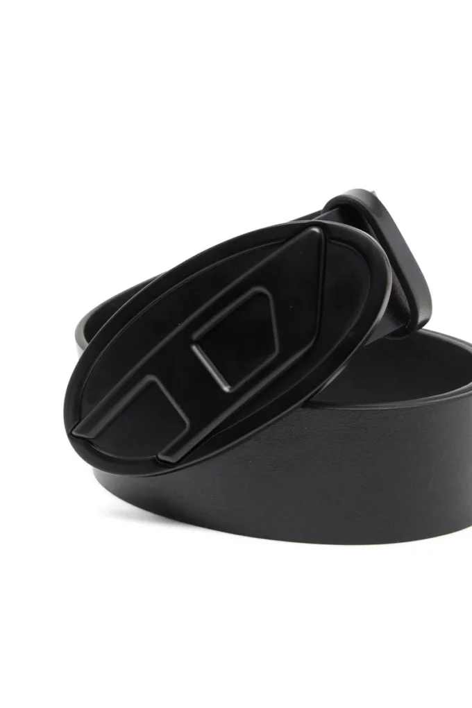 b-1dr 2.0 Cintura in pelle da 4 cm con placca ovale D