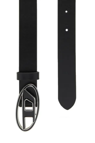 b-1dr Cintura in pelle 25 2,4 cm con fibbia smaltata