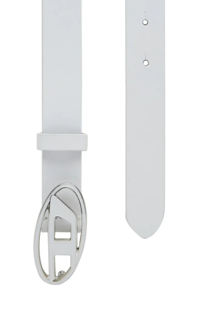 b-1dr Cintura in pelle 25 2,4 cm con fibbia smaltata