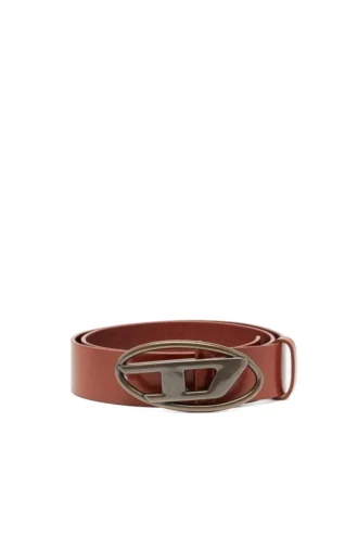 b-1dr Cintura in pelle da 3,9 cm con fibbia a D
