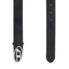 b-1dr-layer Cintura in pelle da 2,9 cm con logo ovale a D