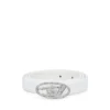 b-1dr strass 20 Cintura sottile in pelle da 1,9 cm con fibbia in cristallo b-1dr strass 20 Cintura sottile in pelle da 1,9 cm con fibbia in cristallo