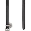 b-charm-loop Cintura in pelle nappa da 1,4 cm con charms con logo b-charm-loop Cintura in pelle nappa da 1,4 cm con charms con logo