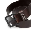 b-dave ii Cintura in pelle lucida da 3,5 cm con passante con logo b-dave ii Cintura in pelle lucida da 3,5 cm con passante con logo