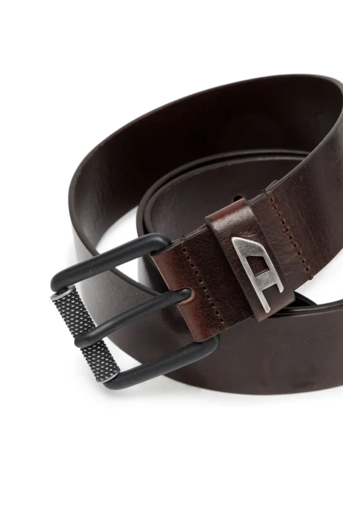 b-dave ii Cintura in pelle lucida da 3,5 cm con passante con logo b-dave ii Cintura in pelle lucida da 3,5 cm con passante con logo