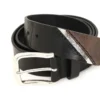 b-line Cintura in pelle trattata con logo Diesel b-line Cintura in pelle trattata con logo Diesel