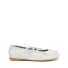ballerine stringate d-mile Ballerine stringate D-Mile in pelle e mesh ballerine stringate d-mile Ballerine stringate D-Mile in pelle e mesh