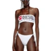 bfb-bryna Top bikini a fascia con maxi logo bfb-bryna Top bikini a fascia con maxi logo