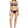 bfb-bryna Top bikini a fascia con maxi logo bfb-bryna Top bikini a fascia con maxi logo