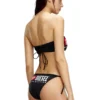 bfpn-brigittes Slip bikini con logo maxi in nylon riciclato bfpn-brigittes Slip bikini con logo maxi in nylon riciclato