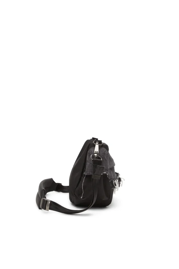 Borsa a tracolla Diesel Borsa a tracolla in denim destroyed e CORDURA® Borsa a tracolla Diesel Borsa a tracolla in denim destroyed e CORDURA®