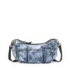 Borsa a tracolla Diesel Borsa multipocket in denim trompe l’oeil Borsa a tracolla Diesel Borsa multipocket in denim trompe l’oeil