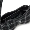 Borsa a tracolla Double-D con motivo pied-de-poule Borsa a tracolla Double-D con motivo pied-de-poule