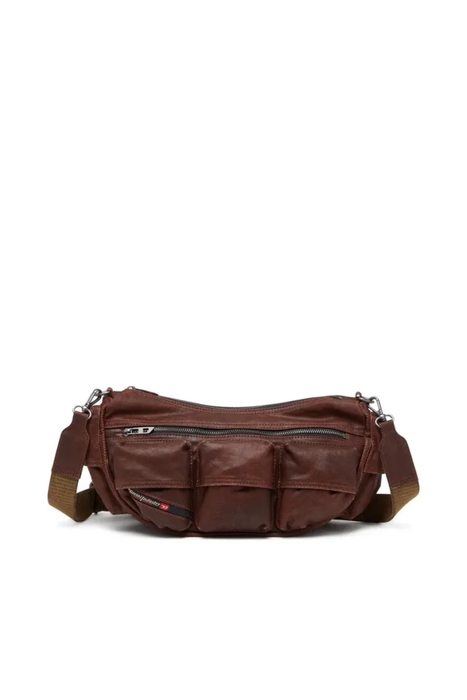 Borsa a tracolla multi-tasche x Multi-Pockets – Borsa in cotone con tasche multiple