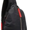 Borsa a tracolla zip-d x Zaino Zip-D-Sling in tessuto jacquard a quadri Borsa a tracolla zip-d x Zaino Zip-D-Sling in tessuto jacquard a quadri