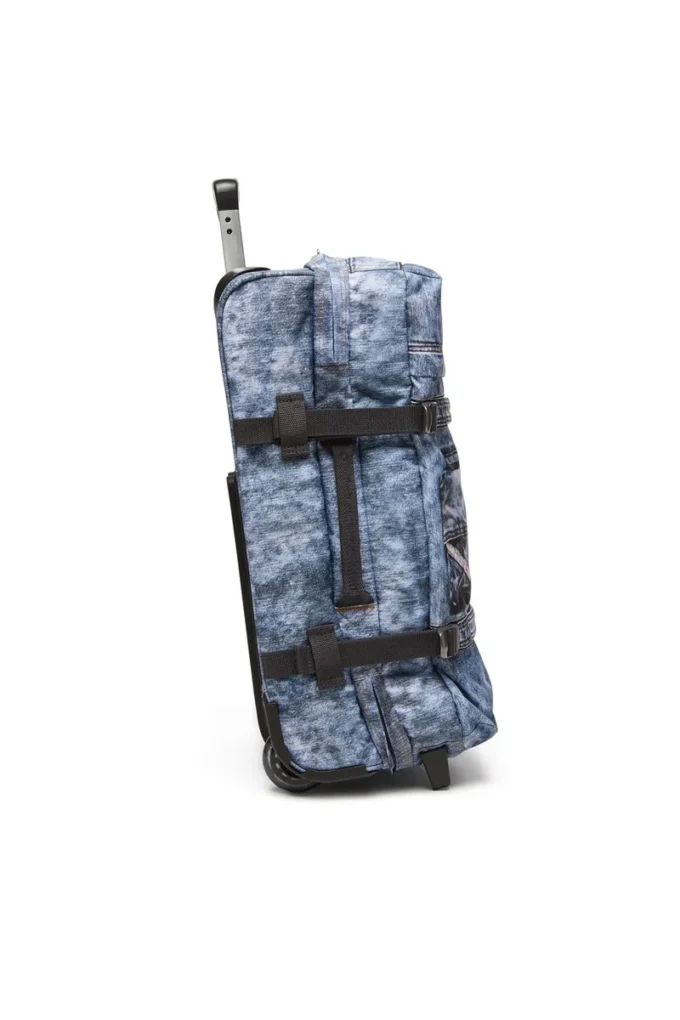 Borsa da cabina Diesel Transit’r in denim trompe l’oeil