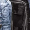 Borsa da cabina Diesel Transit’r in denim trompe l’oeil