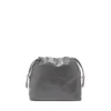 Borsa Scrunch-D-Bucket Borsa Scrunch-D-Bucket in pelle lucida stropicciata Borsa Scrunch-D-Bucket Borsa Scrunch-D-Bucket in pelle lucida stropicciata