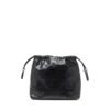 Borsa Scrunch-D-Bucket Borsa Scrunch-D-Bucket in pelle lucida stropicciata Borsa Scrunch-D-Bucket Borsa Scrunch-D-Bucket in pelle lucida stropicciata