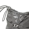 Borsa Scrunch-D-Bucket Borsa Scrunch-D-Bucket in pelle lucida stropicciata Borsa Scrunch-D-Bucket Borsa Scrunch-D-Bucket in pelle lucida stropicciata