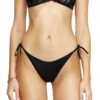 brazilian-d-core Slip bikini con lacci laterali e logo sul retro brazilian-d-core Slip bikini con lacci laterali e logo sul retro