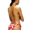 brazilian-d-core Slip bikini con lacci laterali e logo sul retro brazilian-d-core Slip bikini con lacci laterali e logo sul retro