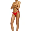 brazilian-d-core Slip bikini con lacci laterali e logo sul retro brazilian-d-core Slip bikini con lacci laterali e logo sul retro