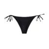 brazilian-d-core Slip bikini con lacci laterali e logo sul retro brazilian-d-core Slip bikini con lacci laterali e logo sul retro