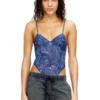 bridget-dnm Body in maglia effetto denim bridget-dnm Body in maglia effetto denim