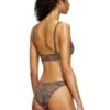 bunchy-utlt Slip da bikini mimetico con logo ritagliato bunchy-utlt Slip da bikini mimetico con logo ritagliato