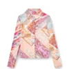 c-amelia Camicia in viscosa elasticizzata con stampa araldica c-amelia Camicia in viscosa elasticizzata con stampa araldica