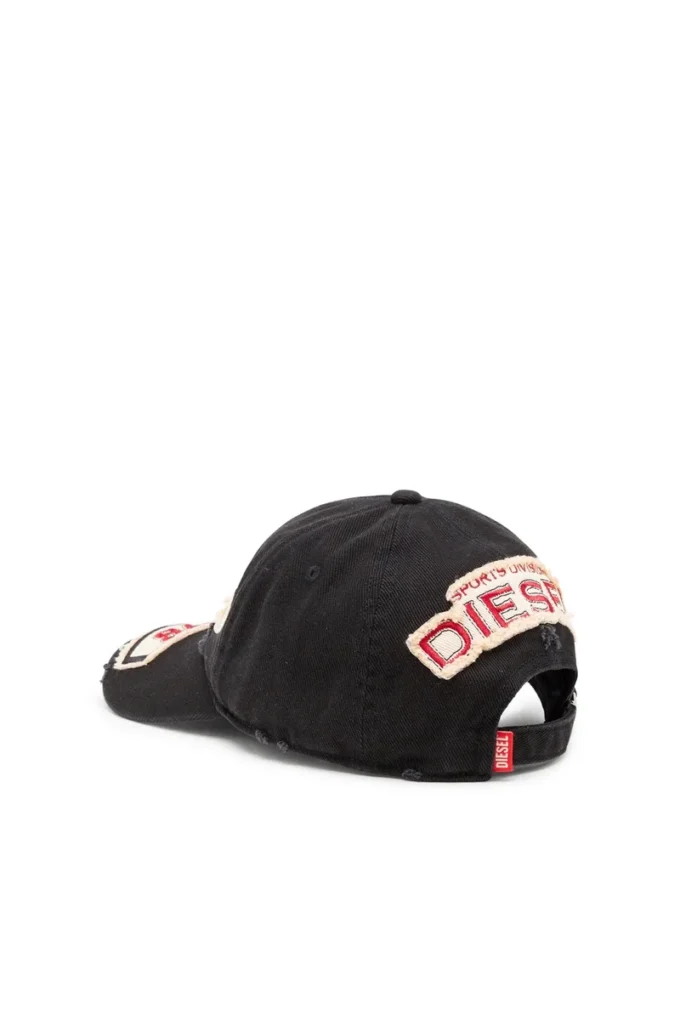c-braff Cappellino da baseball con toppe ricamate c-braff Cappellino da baseball con toppe ricamate