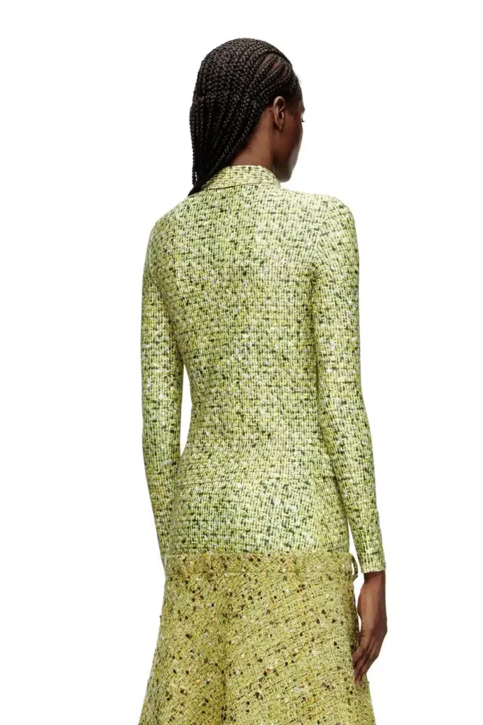 c-elaz-bc Camicia in tessuto elasticizzato con stampa bouclé c-elaz-bc Camicia in tessuto elasticizzato con stampa bouclé