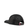 c-enic Cappellino in denim con dettagli sfrangiati e logo ricamato c-enic Cappellino in denim con dettagli sfrangiati e logo ricamato