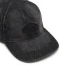 c-enic Cappellino in denim con dettagli sfrangiati e logo ricamato c-enic Cappellino in denim con dettagli sfrangiati e logo ricamato