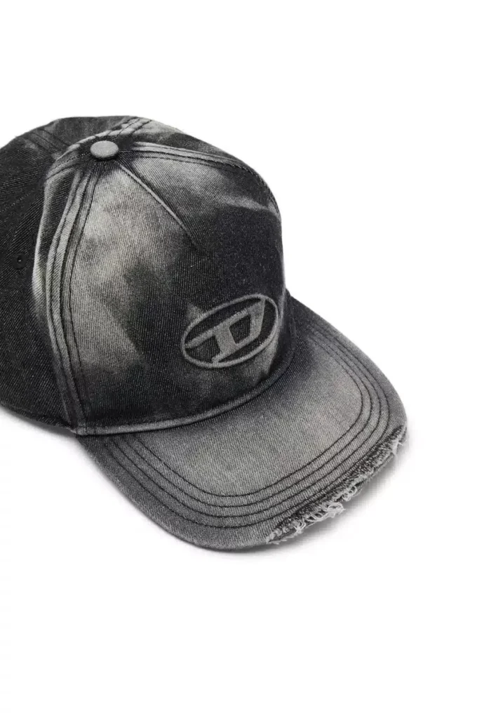 c-seymon-black Cappellino da baseball in denim effetto consumato c-seymon-black Cappellino da baseball in denim effetto consumato