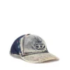c-seymon Cappellino da baseball in denim trattato