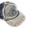 c-seymon Cappellino da baseball in denim trattato