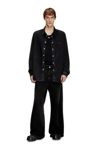 Camicia d-simply in denim Tencel