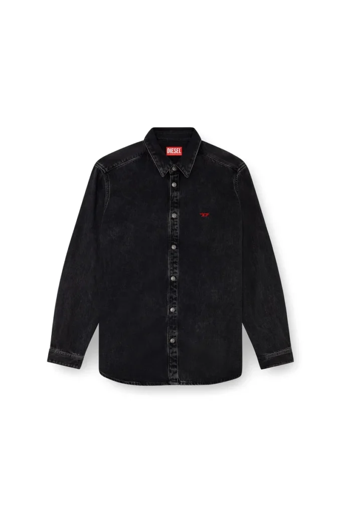 Camicia d-simply in denim Tencel