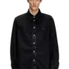 Camicia d-simply in denim Tencel