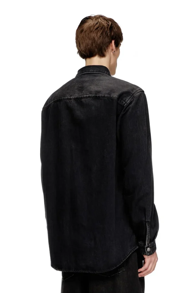 Camicia d-simply in denim Tencel