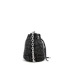 charm-d bucket s Borsa a secchiello Charm-D S-Mini in denim trapuntato trattato