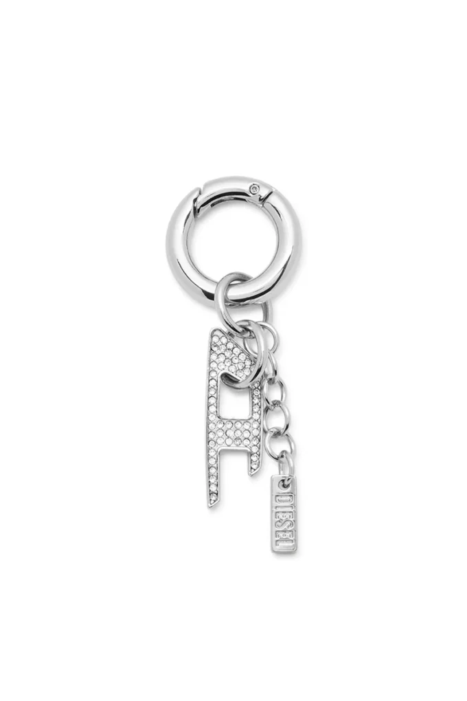 Charm-D Ciondolo con strass Ciondolo a forma di D Charm-D Ciondolo con strass Ciondolo a forma di D