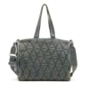 charm-d shopper Borsa Charm-D-Tote in denim trapuntato Argyle charm-d shopper Borsa Charm-D-Tote in denim trapuntato Argyle