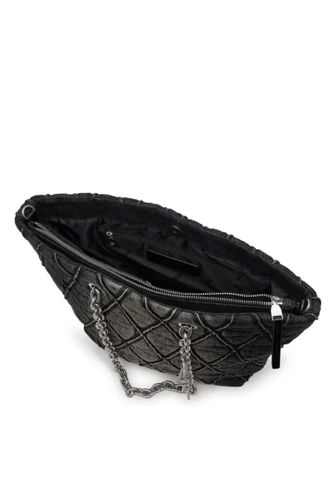 charm-d shopper m Borsa Charm-D-Tote in denim trapuntato charm-d shopper m Borsa Charm-D-Tote in denim trapuntato