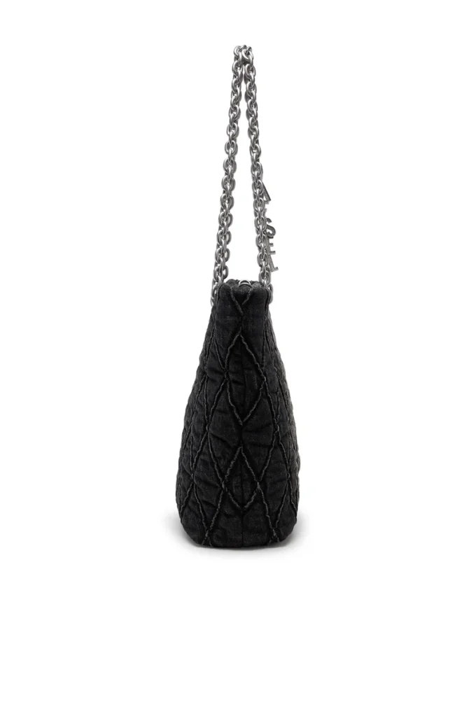 charm-d shopper m Borsa Charm-D-Tote in denim trapuntato charm-d shopper m Borsa Charm-D-Tote in denim trapuntato