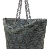 charm-d shopper m Borsa Charm-D-Tote in denim trapuntato charm-d shopper m Borsa Charm-D-Tote in denim trapuntato