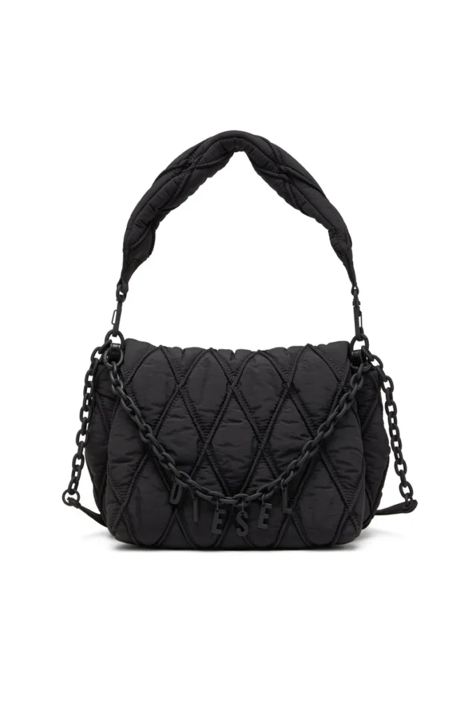 charm-d shoulder m Borsa a tracolla Charm-D M in nylon trapuntato charm-d shoulder m Borsa a tracolla Charm-D M in nylon trapuntato